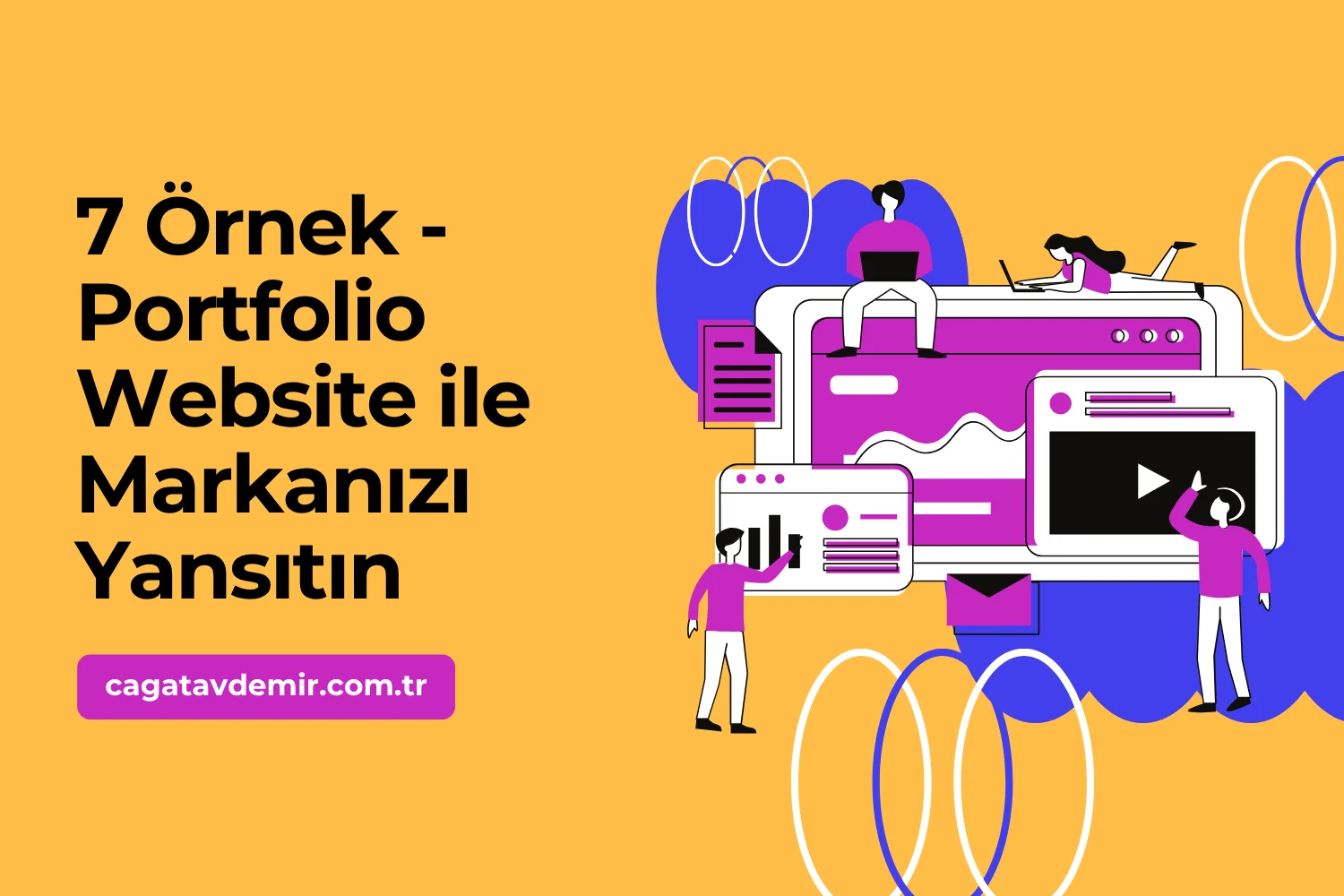 7 Örnek - Portfolio Website ile Markanızı Yansıtın